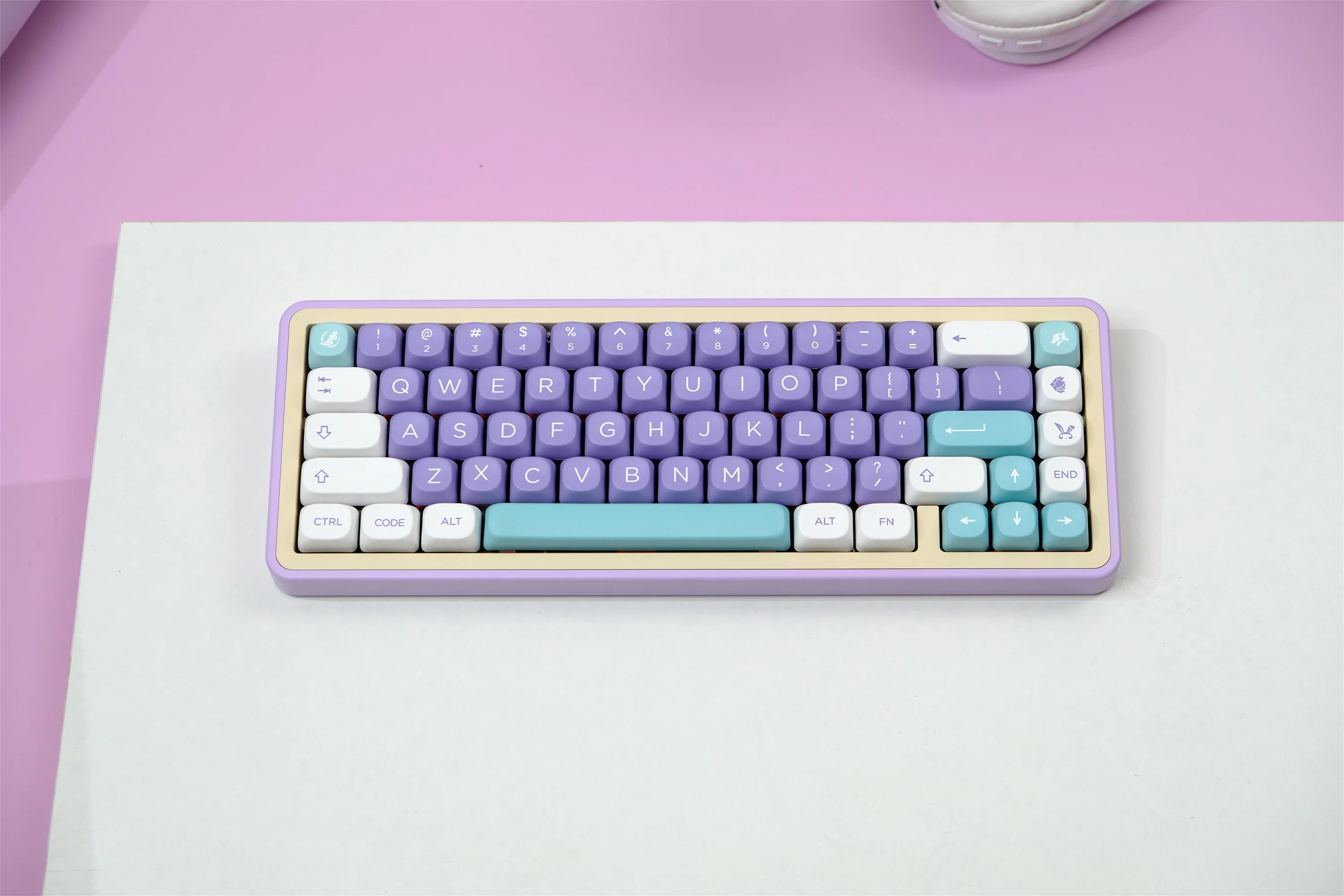 Teclas Mulan de 126 teclas, Material PBT, perfil MOA, DYE-SUB personalizado para teclado mecánico CHERRY MX Switch