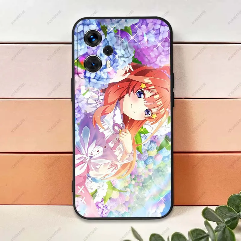 Miku Nakano Anime cubierta para Motorola G86 G85 G84 G75 G73 G72 G56 G55 G54 G41 G35 G34 G31 G23 G15 G13 G05 G04 funda de teléfono - imagen 4