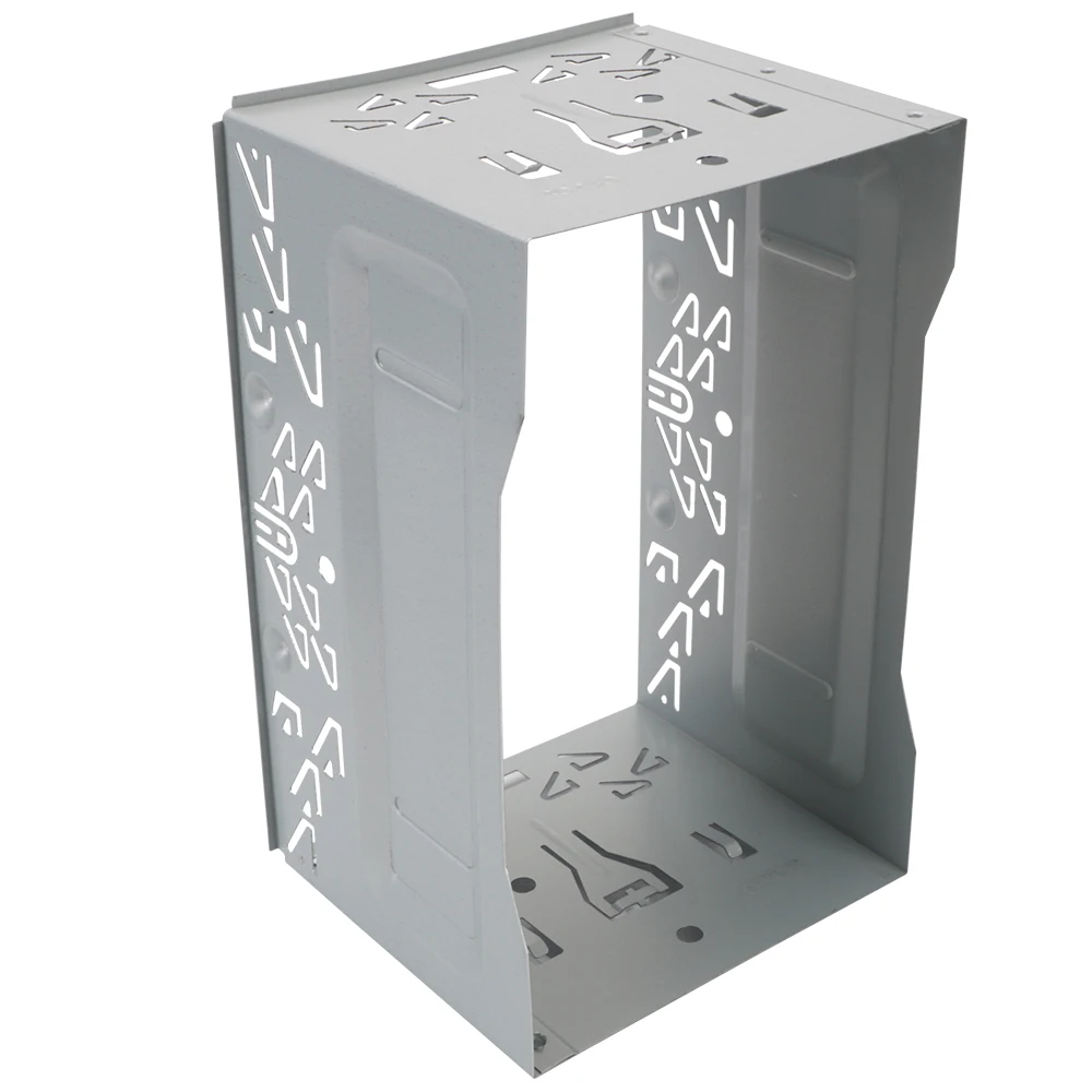 Marco de instalación de unidad principal de Radio Universal para reproductor de Radio DVD de coche 2Din Panel automático Kit de montaje de tablero de Audio Kit de accesorios de caja 2Din - imagen 4