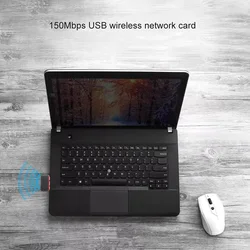 Mini Adaptador WiFi USB 150Mbps – 2,4GHz Inalámbrico PC