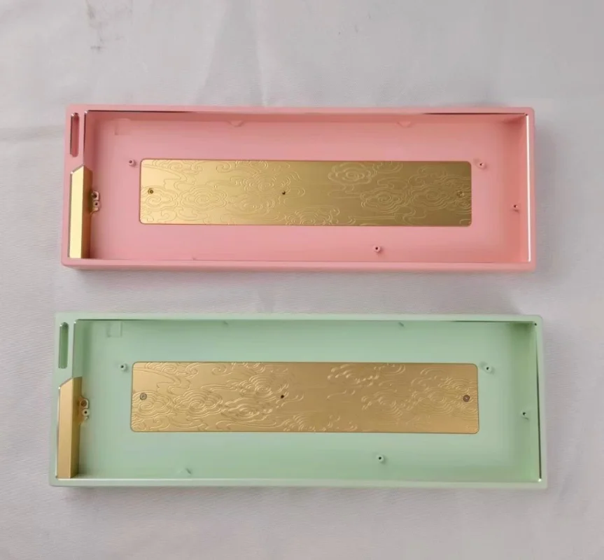 Carcasa de teclado mecánico Hy60, carcasa de aluminio CNC de tres modos con reflejos personalizados para teclados para juegos wooting60HE, accesorios para PC - imagen 5