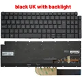 Teclado retroiluminado preto do Reino Unido