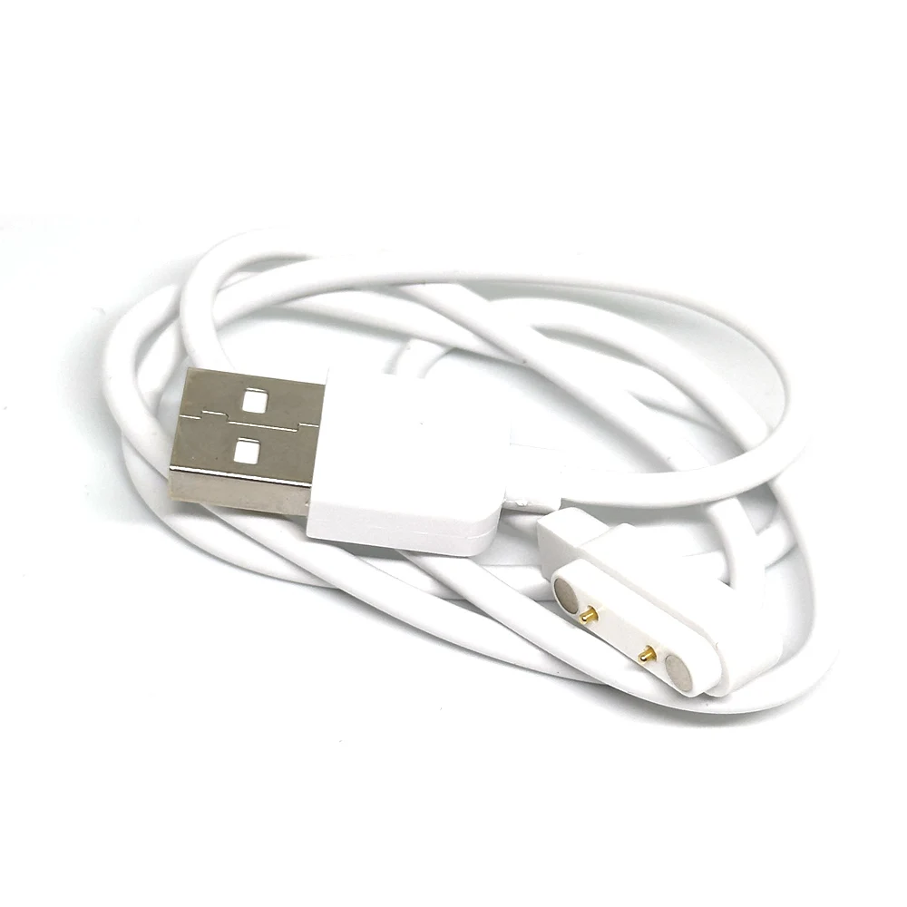Cable de carga magnético Universal para reloj inteligente, Cargador USB de 1/2 piezas, 2 pines, 7,62mm - imagen 4