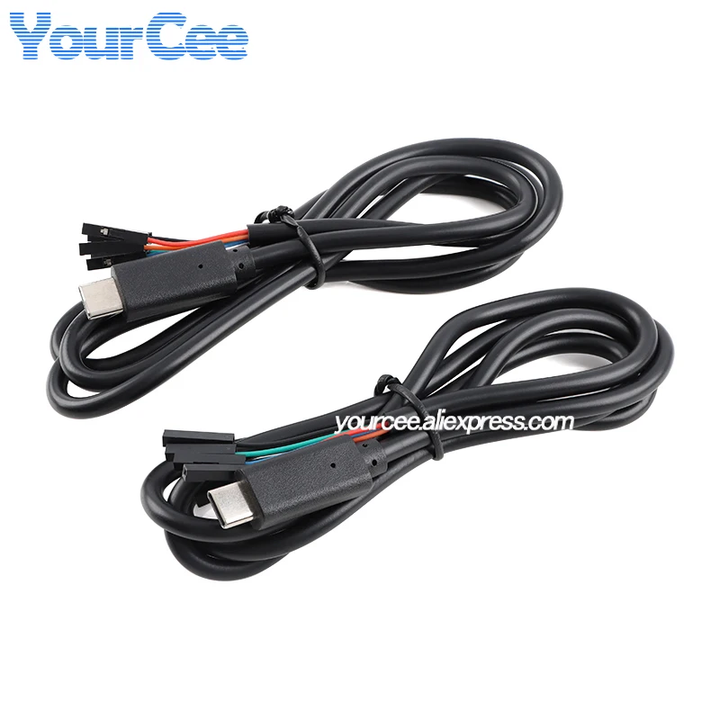 Tipo-C macho/hembra USB OTG a TTL depuración en serie descargar módulo de conversión del convertidor CH340 USB a RS485 versión FT232/CH340 - imagen 2