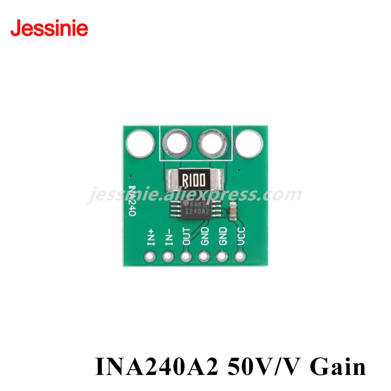 5 uds/1 unidad INA240A1 INA240A2 INA240A3 INA240A4 Módulo amplificador de detección de corriente adquisición de corriente bidireccional 20V 50V 100V 200V - imagen 3