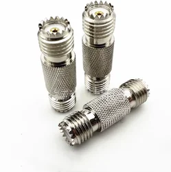 Adaptador Mini UHF Hembra a Hembra para Walkie-Talkie