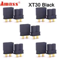 5pairs XT30 Black