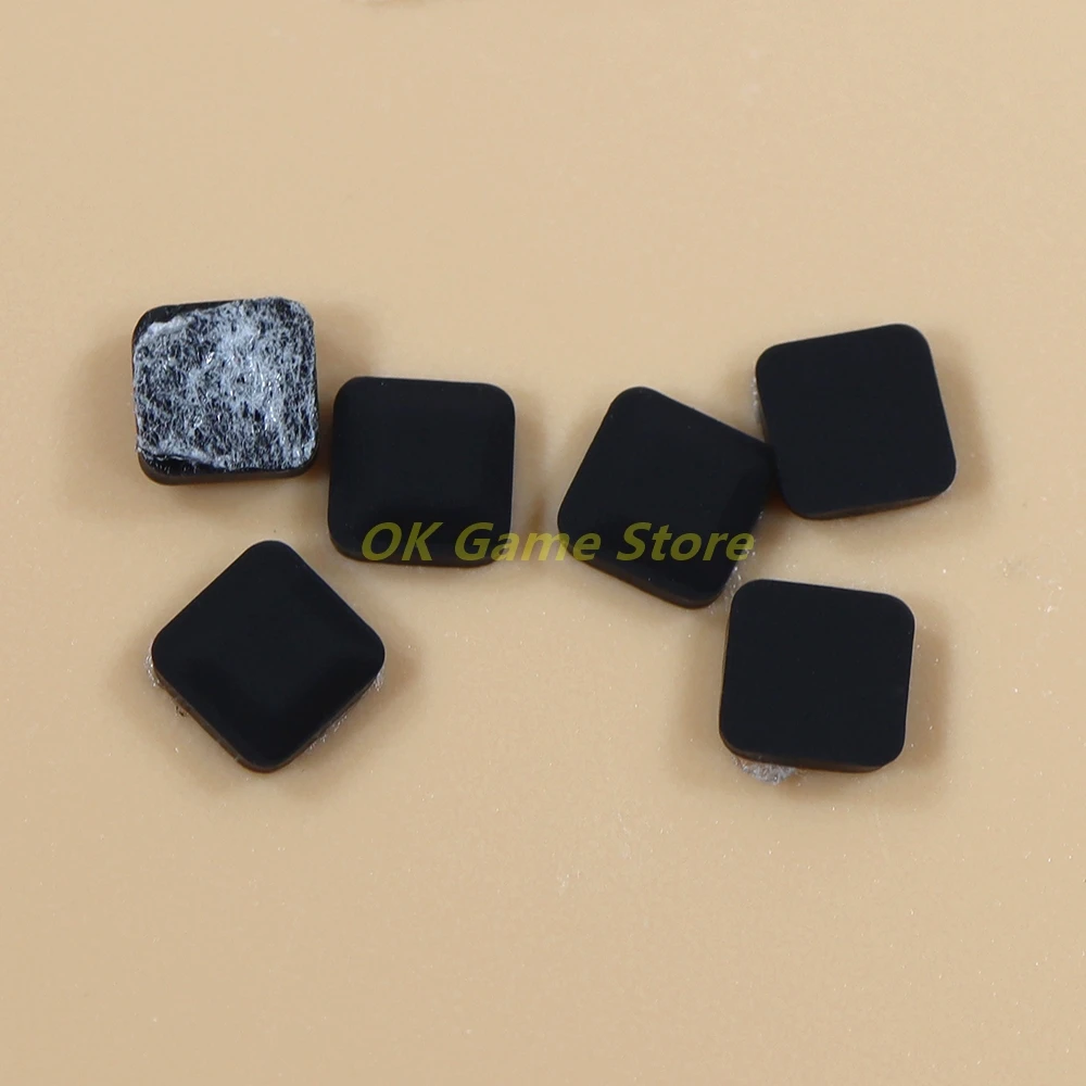 100 juegos de pies de repuesto, juegos de almohadillas de goma para consola de juegos NDS, pies con orificio para tornillo, almohadilla de goma para nds - imagen 2