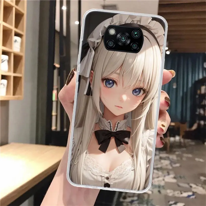 Yosuga No Sora funda de teléfono de silicona para Xiaomi Poco X3 Nfc X5 X6 X7 F7 Ultra F6 F5 Pro M6 M5S X4 F4 GT M4 M3 F3 cubierta Poco X3 Nfc - imagen 5