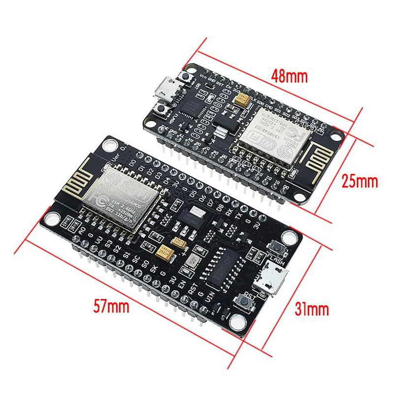 Nuevo módulo inalámbrico CH340 CH340G / CP2102 NodeMcu V3 V2 4M Lua WIFI Placa de desarrollo de Internet de las cosas basada en ESP8266 - imagen 2