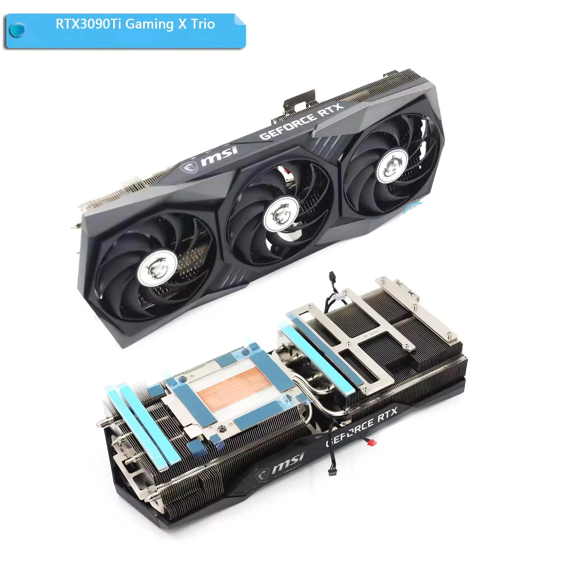 Radiador MSI GPU para MSI RTX3060Ti 3070 3080 3080Ti 3090 3090Ti GAMING X/Z TRIO tarjeta gráfica - imagen 5