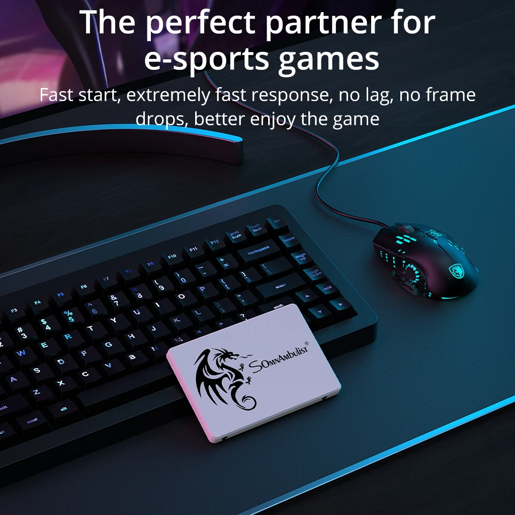 SomnAmbulist SSD 2,5 64GB 128GB 256GB 512GB para ordenador portátil unidad de estado sólido de escritorio Sata3 120GB 240GB 480GB - imagen 3