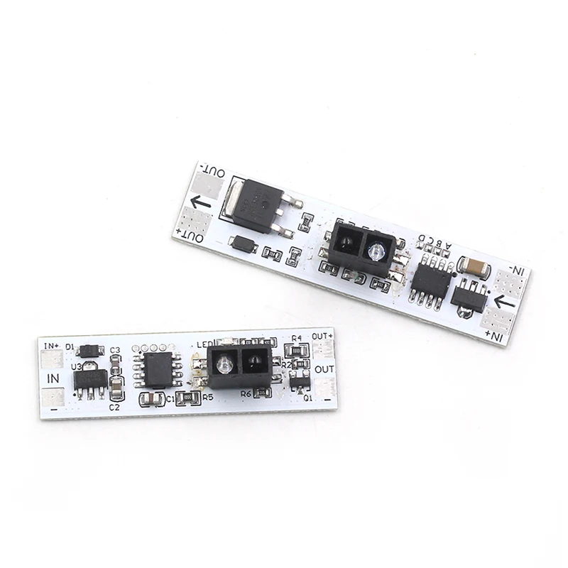 Módulo de interruptor con sensor de barrido manual y onda, adecuado para armario interior de 5V-12V-24V 72W, luz LED para zapatero - imagen 2