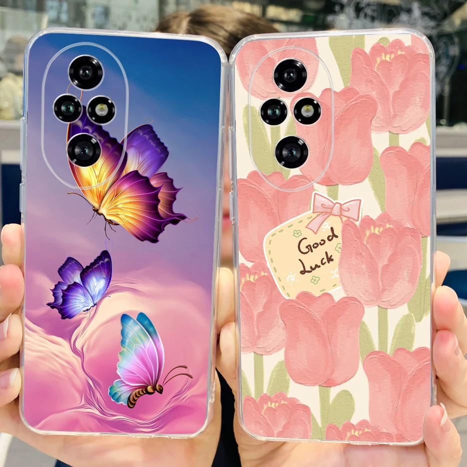 Para Honor 200 Pro funda ELP-AN00 Linda funda pintada fundas de teléfono de silicona transparente para Honor 200 Lite Honor200 Pro Fundas suaves - imagen 3