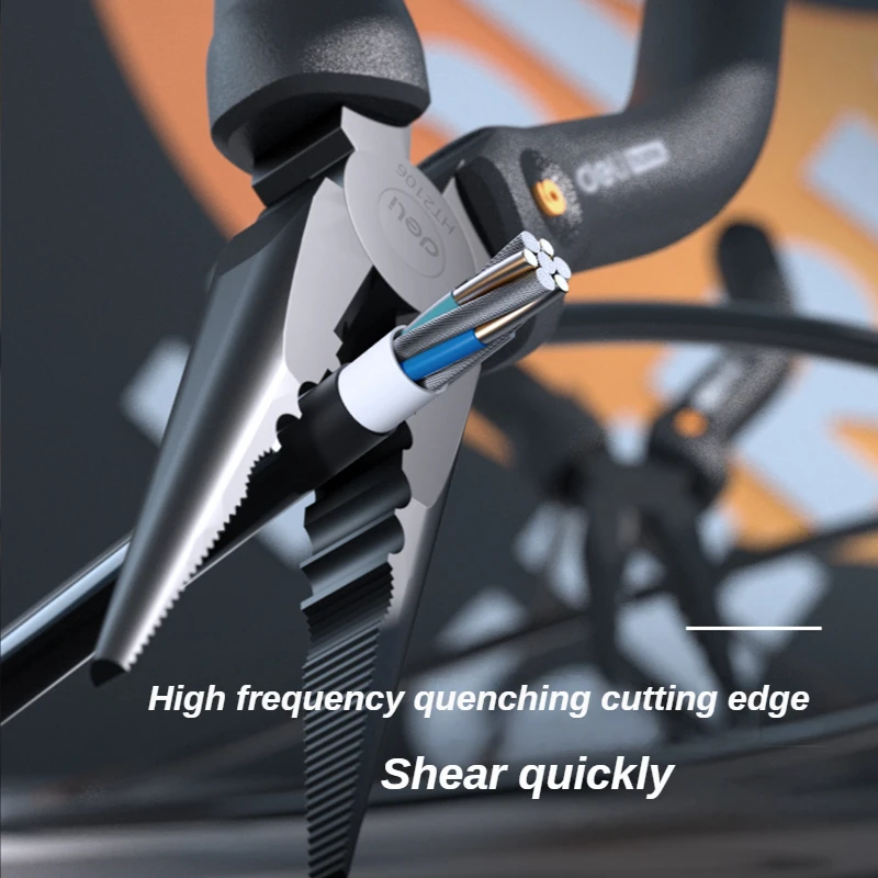 Deli-Juego de Herramientas para el hogar, conjunto de destornilladores, llaves de cinta, cuchillo de arte, correa de materia prima, novedad - imagen 4