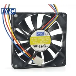 AVC DS08015B12U – Ventilador PWM para PC de 80 mm