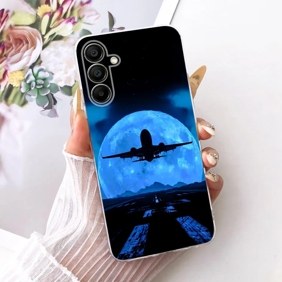 Funda de silicona para Samsung Galaxy A16, funda SM-A165F, nueva funda de teléfono suave con flores coloridas para Samsung A16 A26 A36 A56 5G Protector - imagen 4