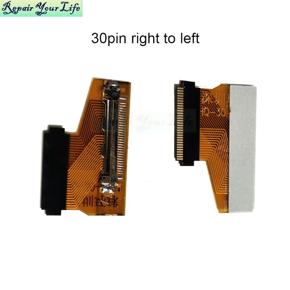 30pin-to-40pin 40 a-30 Pin Vertical 40P-a-40p/30P conector de computadora derecho a izquierdo pantalla LCD accesorios de Cable convertidor EDP - imagen 2