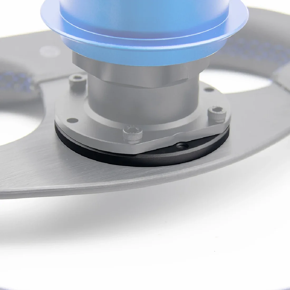 Patrón de perno Simube de 70 mm a placa adaptadora Fanatec QR2 para volantes Material de aleación de aluminio, mecanizado CNC y anodizado. - imagen 4