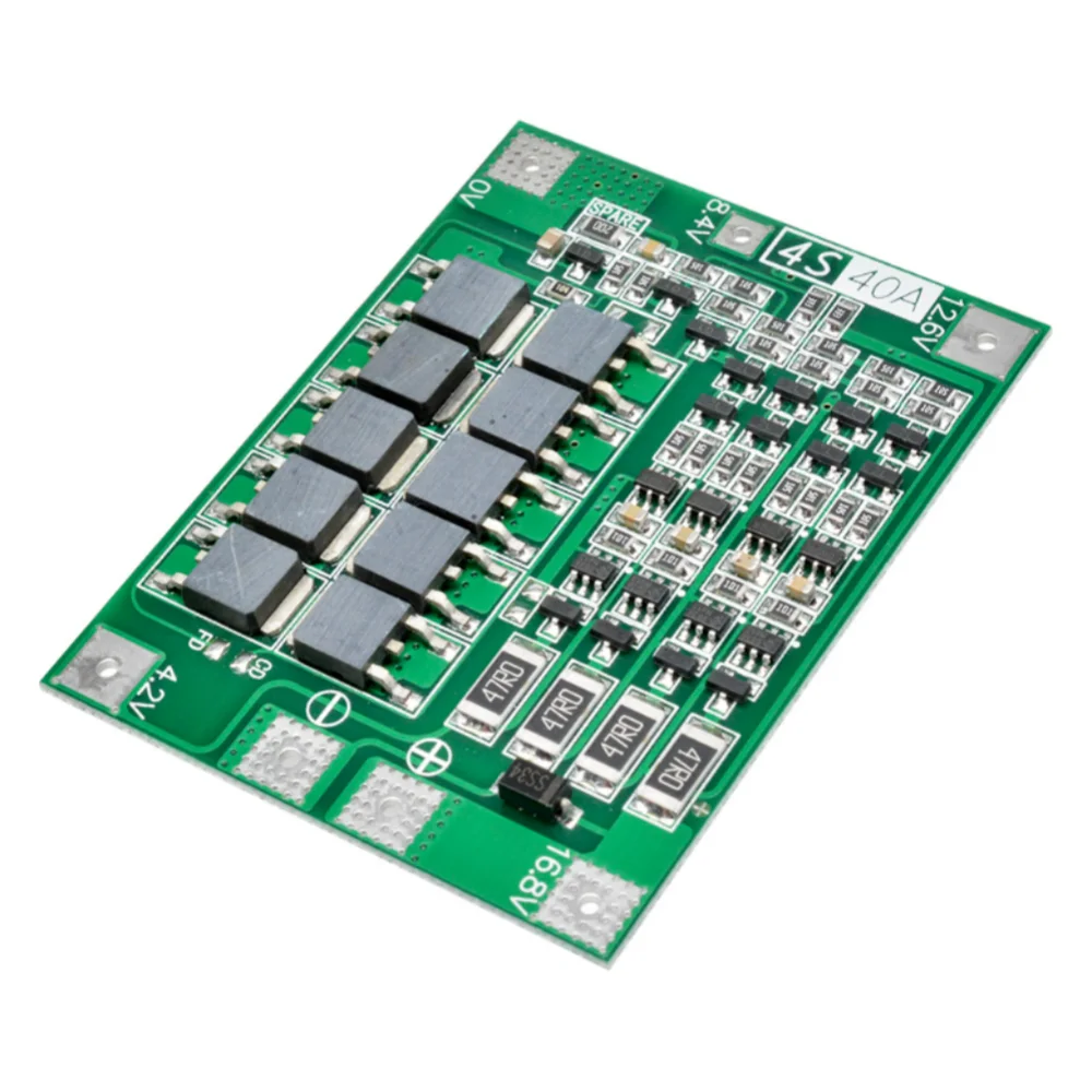 Placa de protección de carga universal de batería de litio 3S 40A, módulo BMS de batería de litio 18650, placa de equilibrio activo - imagen 4