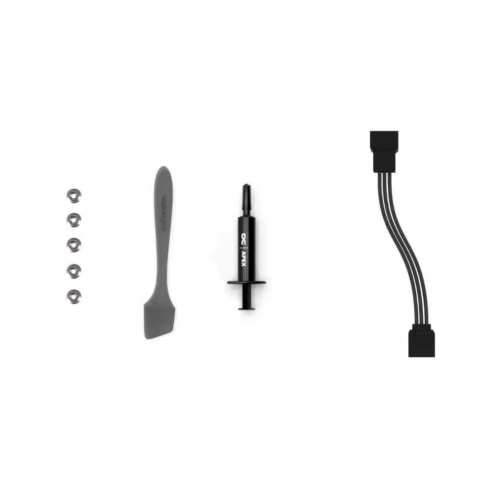 Bloque de agua de CPU Alphacool Apex 1 Compatible con el enfriador AMD AM5 cubre completamente el enchufe y la CPU - imagen 5