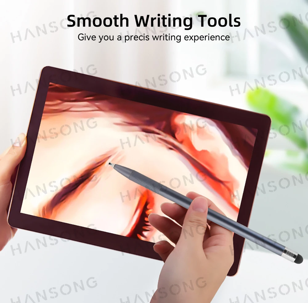 Lápiz óptico universal 2 en 1 para tablet y móvil – Punta fina - imagen 4