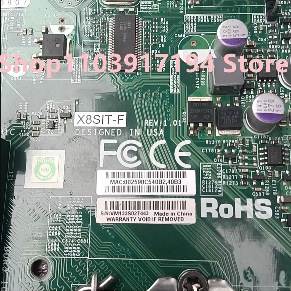 X8SIT-F REV:1.01 Placa base del servidor - imagen 5