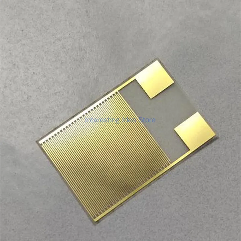 Electrodos interdigitales flexibles PET/PI de varios tamaños, 20x25mm, 50 pares