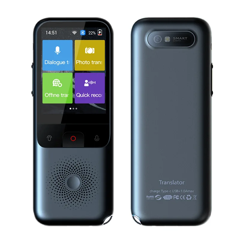 Traductor de Audio portátil T11, dispositivo inteligente de 2023 idiomas, sin conexión, en tiempo Real, voz inteligente, IA, fotos, novedad de 138 - imagen 4