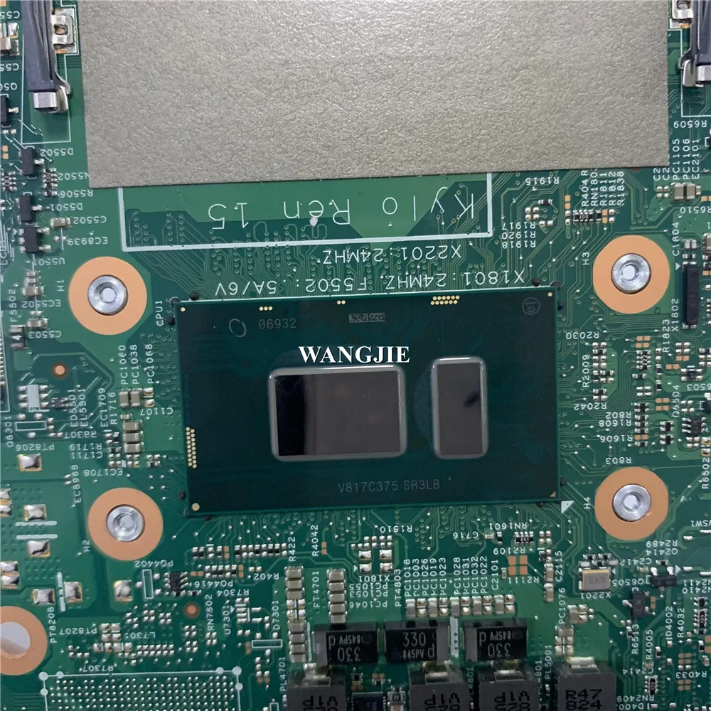 Placa base para ordenador portátil 16841-1 para Dell Inspiron 15 7570 7573 con SR3LB i5-8250U DDR4 CN-0471TW 0471TW CN-0WWYYN 0WWYYY 100% en funcionamiento - imagen 3