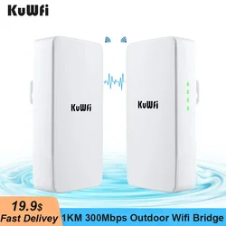 KuWFi Router WiFi Exterior – Repetidor Inalámbrico