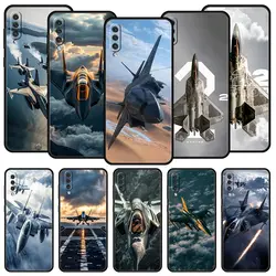 Funda Samsung Galaxy A con diseño de avión y helicóptero