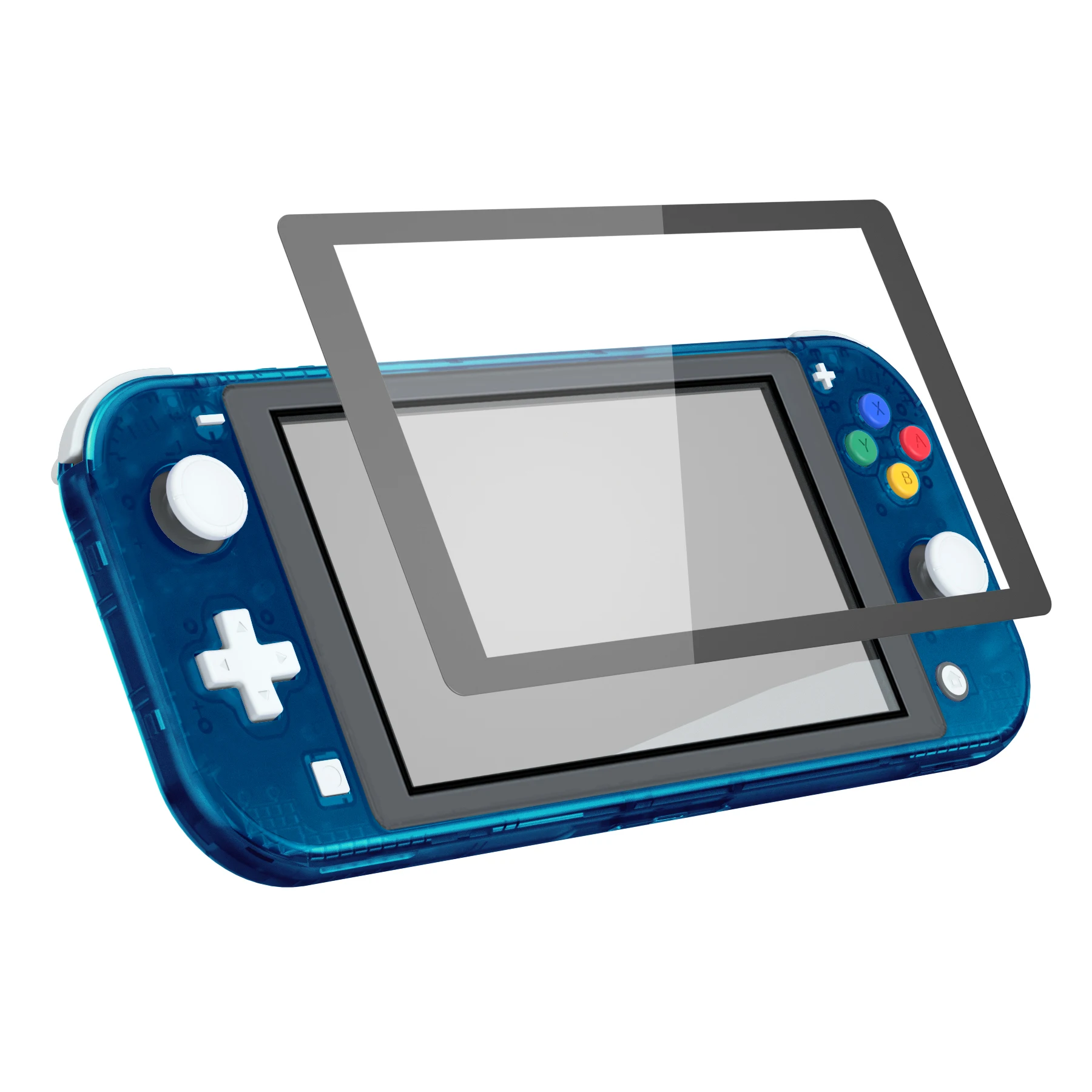 Carcasa de repuesto eXtremeRate para Nintendo Switch Lite, color azul claro - imagen 4