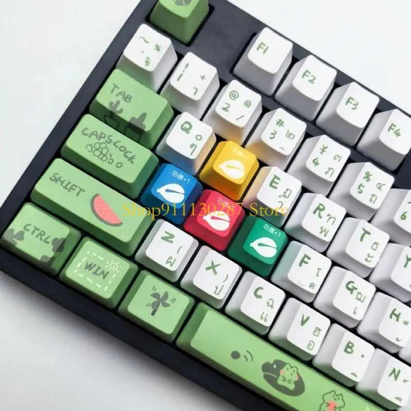 J1HC 4pcs Personalice las teclas ESC 12 mm PBT KeyCap para teclados mecánicos 4pcs - imagen 3