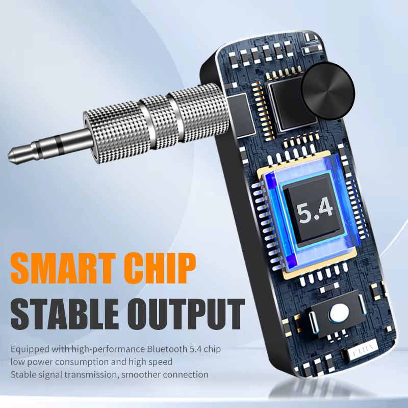 Receptor y transmisor de audio Bluetooth 5.4 2 en 1, adaptador inalámbrico de música estéreo con conector auxiliar de 3,5 mm y USB para coche, avión, TV, PC, auriculares y altavoces - imagen 4