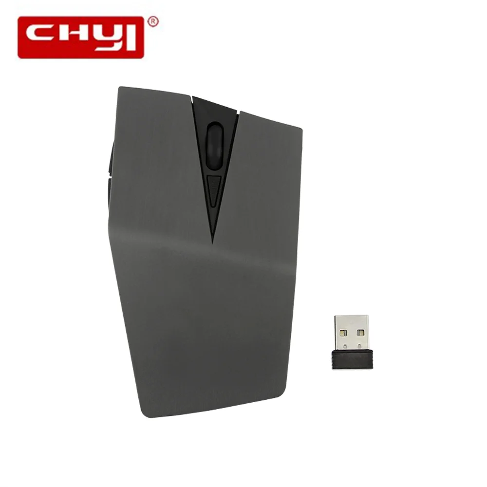 CHYI-ratón inalámbrico para Gamer, periférico óptico USB, 1600DPI, para ordenador portátil, PC, oficina, tableta, escritorio
