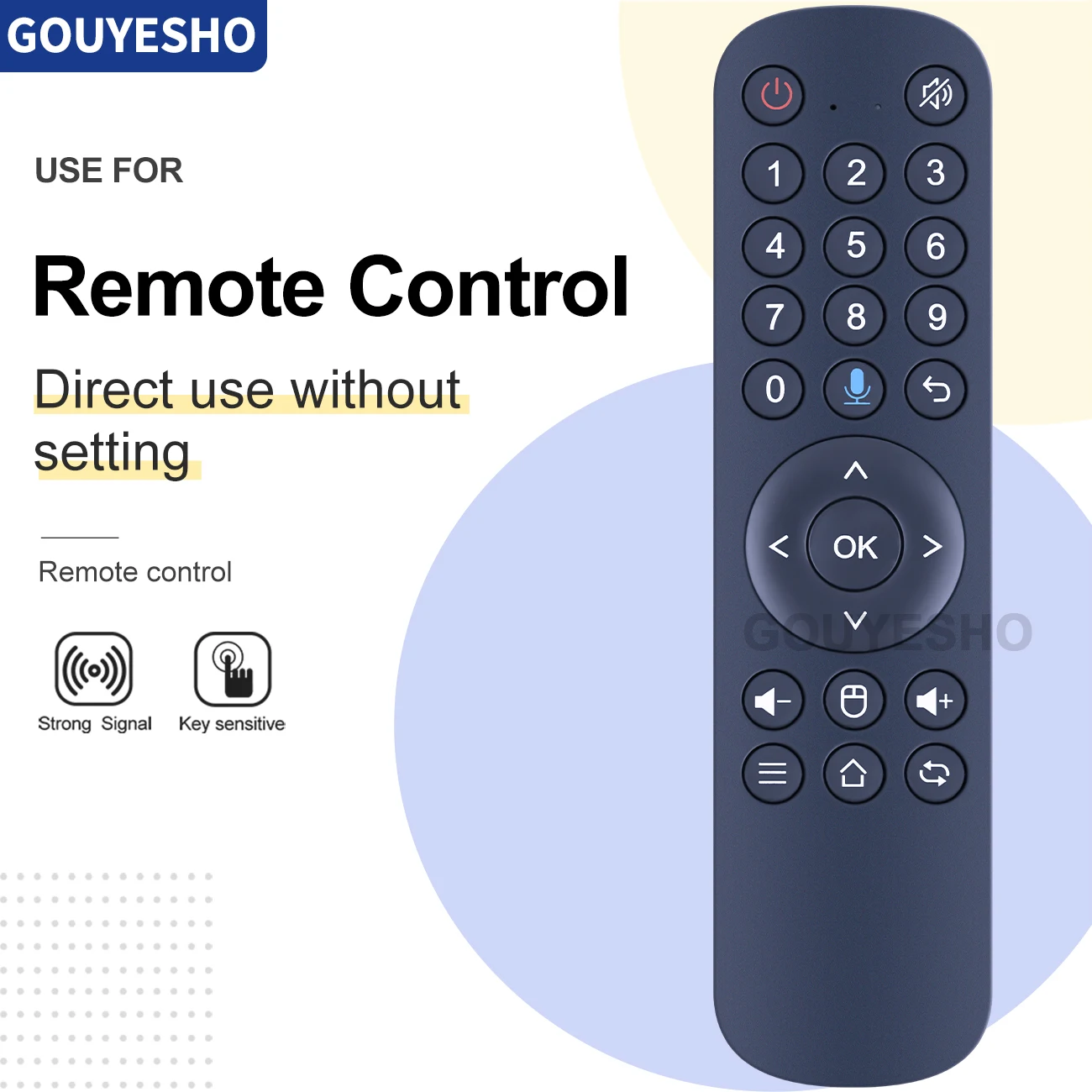 Nuevo Control remoto para Receptor FabyUSA Aparelho H-A / H.A / HA HTV 5 6 7 8 H5 H6 plus H7 H8 Brasil Box Tvbox - imagen 3