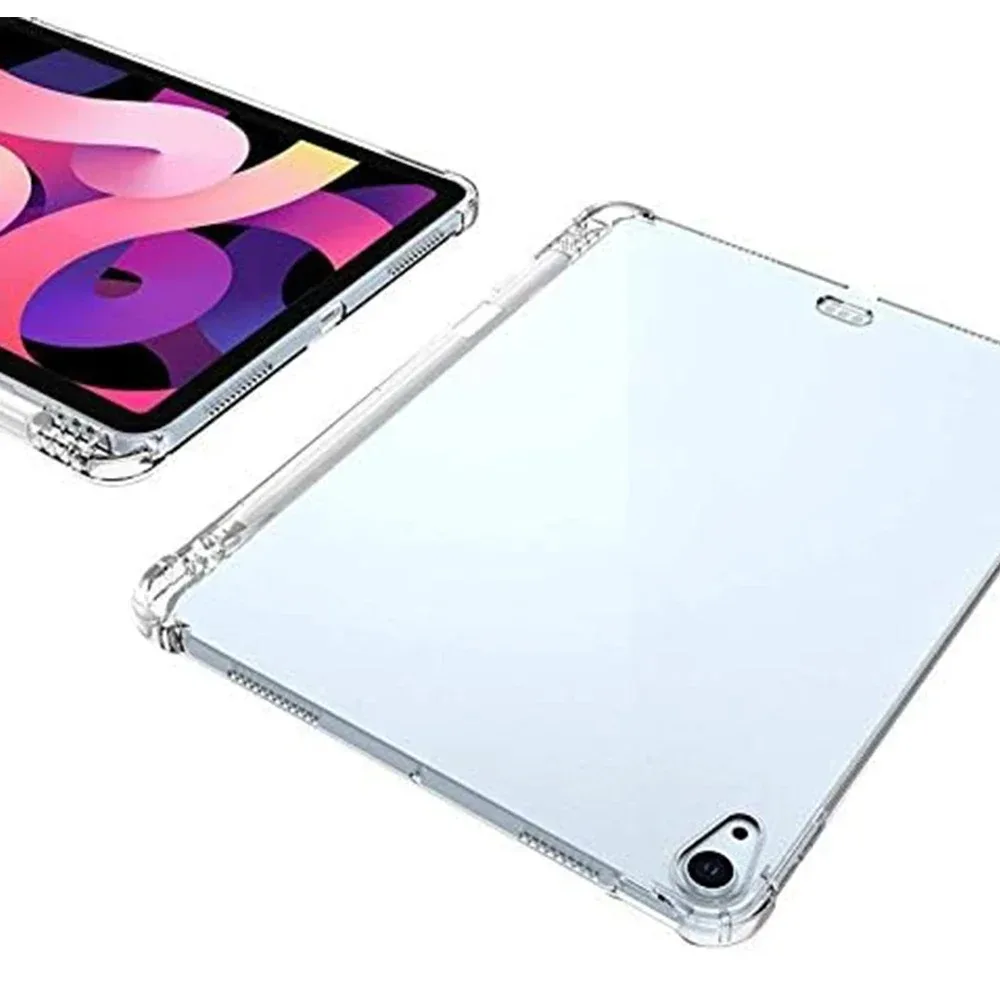 Con ranura para lápiz, funda transparente para tableta para iPad 11. a generación A16 2025, funda suave de TPU a prueba de golpes para bolsas de aire para iPad Air 11/Air 13 M3 M2 - imagen 2