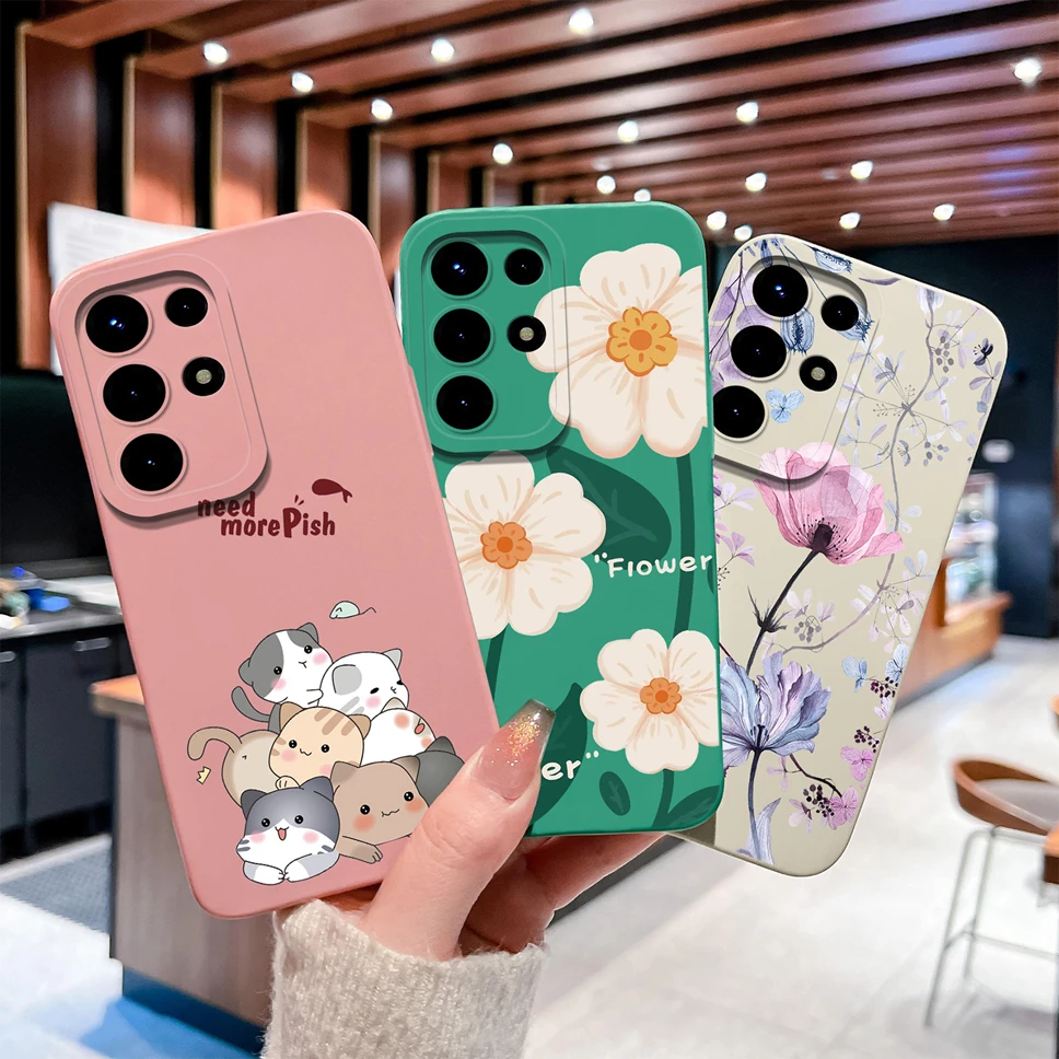 Para itel Super 26 Ultra funda lindo aguacate gato suave silicona líquida parachoques de teléfono ligero para itel S26 Ultra cubierta a prueba de golpes - imagen 3