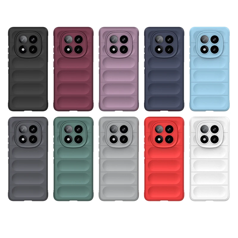 Para Poco X7 funda Xiaomi Poco X7 Capas nuevo teléfono armadura protectora a prueba de golpes trasera suave TPU para Fundas Poco X7 PocoX7 - imagen 3