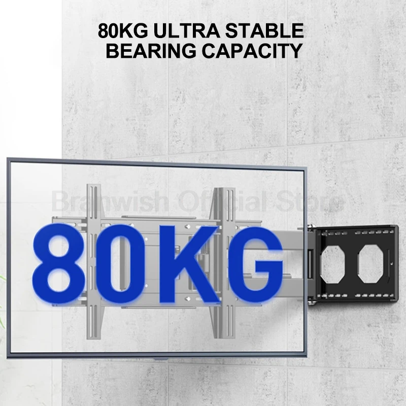 Soporte para Monitor de TV de 32-75 pulgadas, soporte de pared Max VESA, soporte de carga de 700x400mm, soporte de Pedestal para pata de estante de TV de 80kg - imagen 3