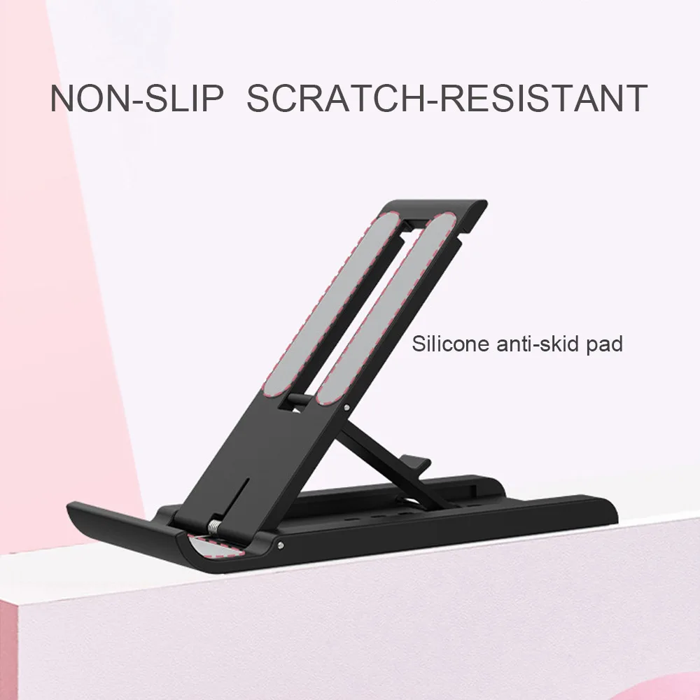 Soporte plegable para teléfono de escritorio, Mini soporte portátil para teléfono móvil Xiaomi, iPhone, Samsung, soporte para teléfono móvil - imagen 5