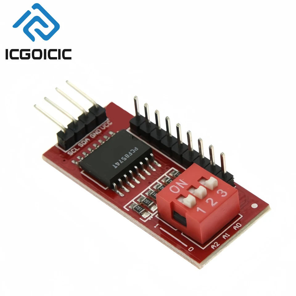 1-20 piezas PCF8574 PCF8574T E/S para interfaz de puerto I2C compatible con módulo extendido en cascada para Arduino - imagen 5