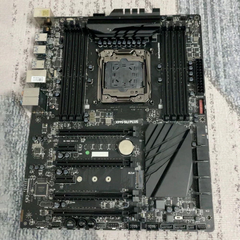 Placa base de escritorio X99S SLI PLUS para Msi LGA2011-3 DDR4 128G M.2 SATA3 USB3.0 PCI-E 3,0 ATX - imagen 5