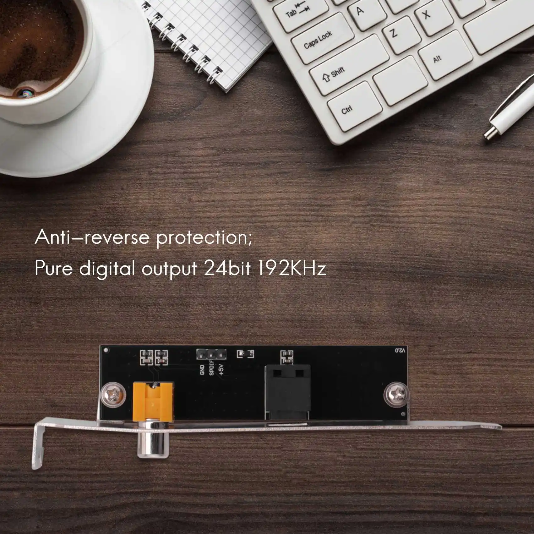 Soporte de Cable de placa de salida óptica y RCA SPDIF salida de Audio Digital para placa madre ASUS Gigabyte MSI - imagen 2