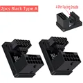 2pcs Black Type A