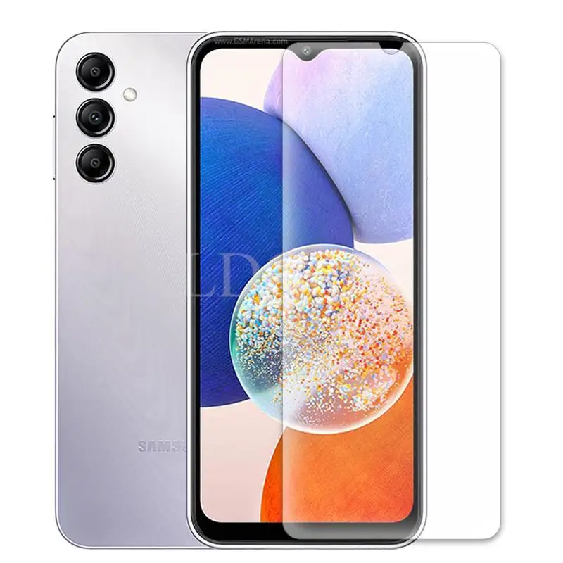 Para Samsung Galaxy A14 Protector de película de pantalla de teléfono de vidrio templado Samsung A54 A03S A04 A04S A04E A03 A13 A22 A32 A52 A72 - imagen 3