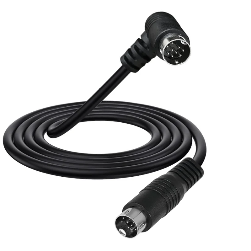 Cable de vídeo S DIN 9 pines macho a macho, macho a hembra Cable de sonido S para dispositivos de vídeo como conexión de cámara de proyector receptor - imagen 2