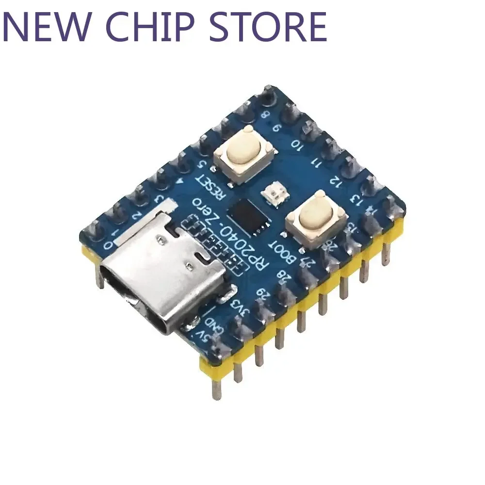 50 unids/lote RP2040 Zero para Raspberry Pi RP2040-Zero microcontrolador PICO Placa de desarrollo procesador de doble núcleo Original al por mayor - imagen 4