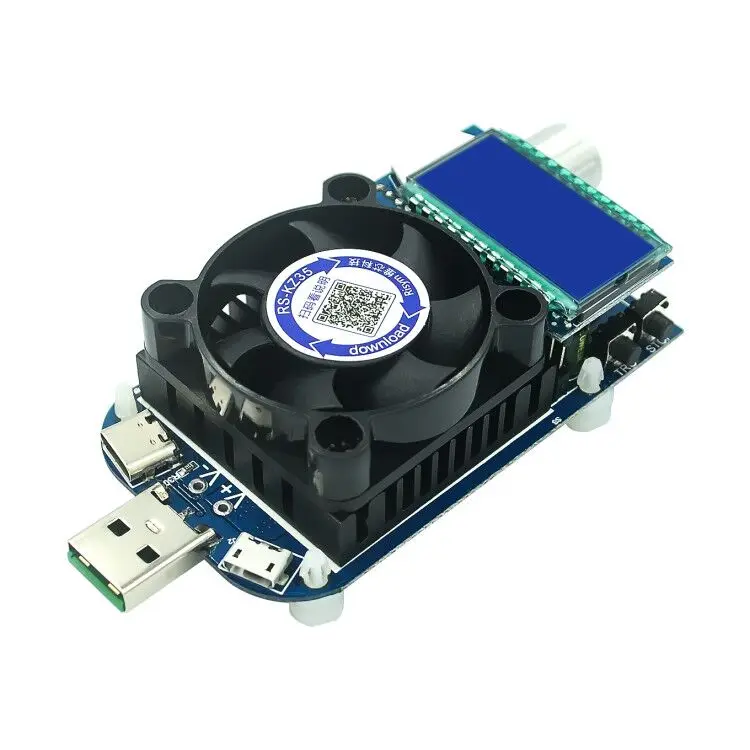 Medidor de capacidad de descarga, carga electrónica de corriente constante, USB tipo C, QC2.0/3,0, AFC, FCP, 1 piezas, KZ35